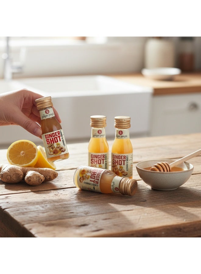 ذا جينجر بيبول شوت الزنجبيل مع الليمون والعسل عبوة من 6 قطع - Image 2